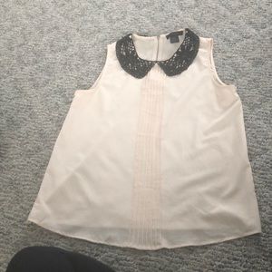 Tan blouse